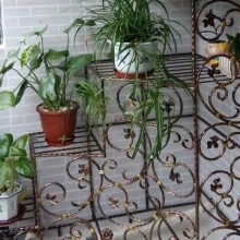蘇州鐵藝花幾加工